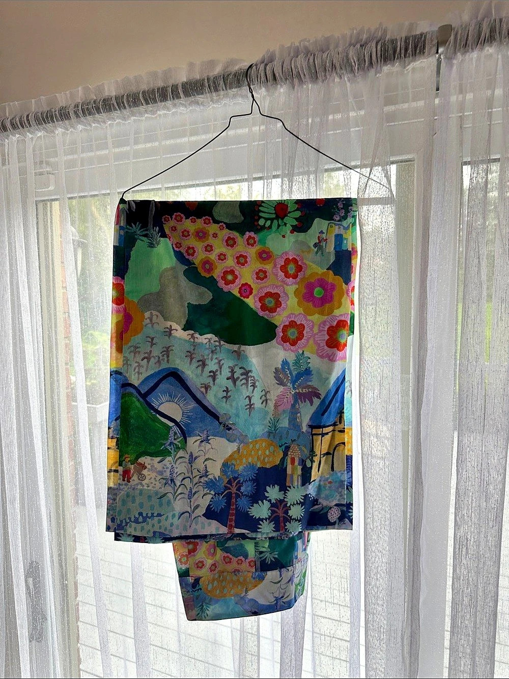 deloreta Floral pants in Multicolor Small